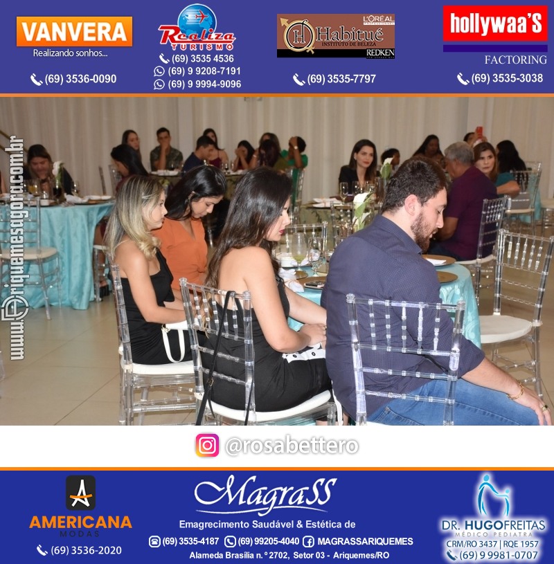 Jantar de Celebração e Encerramento do Hospital Carlos Chagas em Ariquemes
