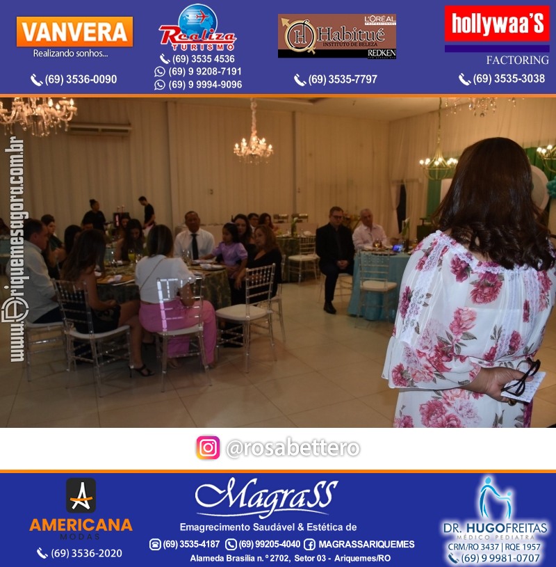 Jantar de Celebração e Encerramento do Hospital Carlos Chagas em Ariquemes