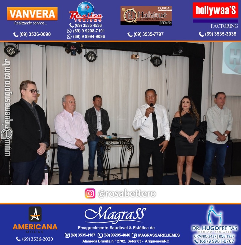 Jantar de Celebração e Encerramento do Hospital Carlos Chagas em Ariquemes