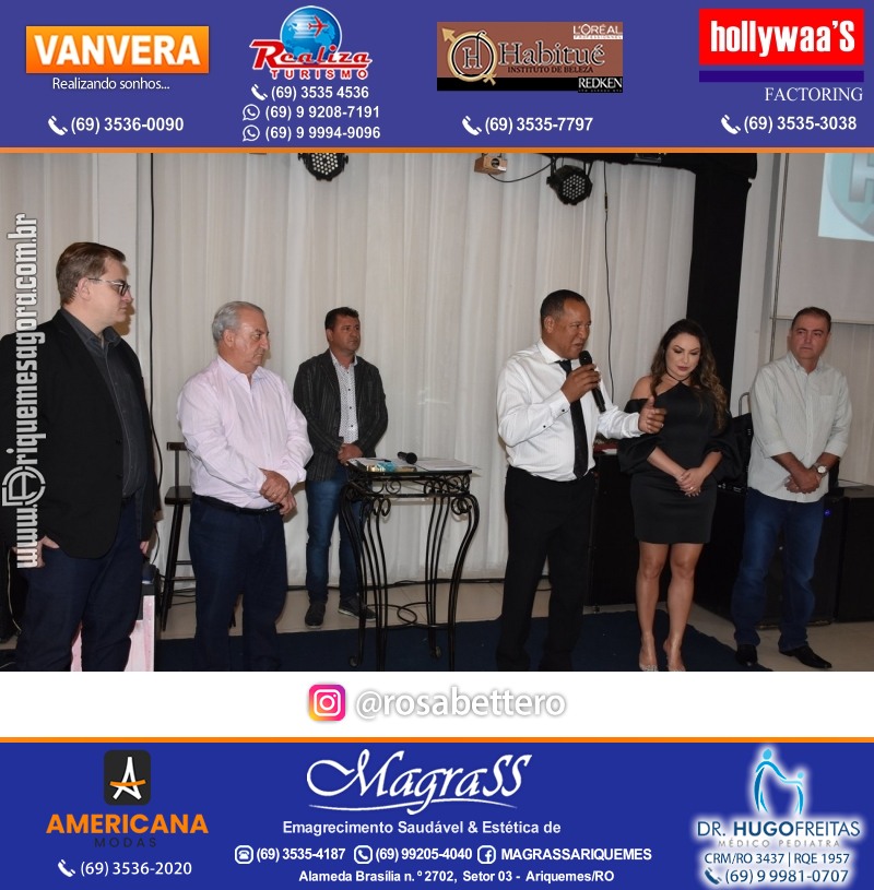 Jantar de Celebração e Encerramento do Hospital Carlos Chagas em Ariquemes