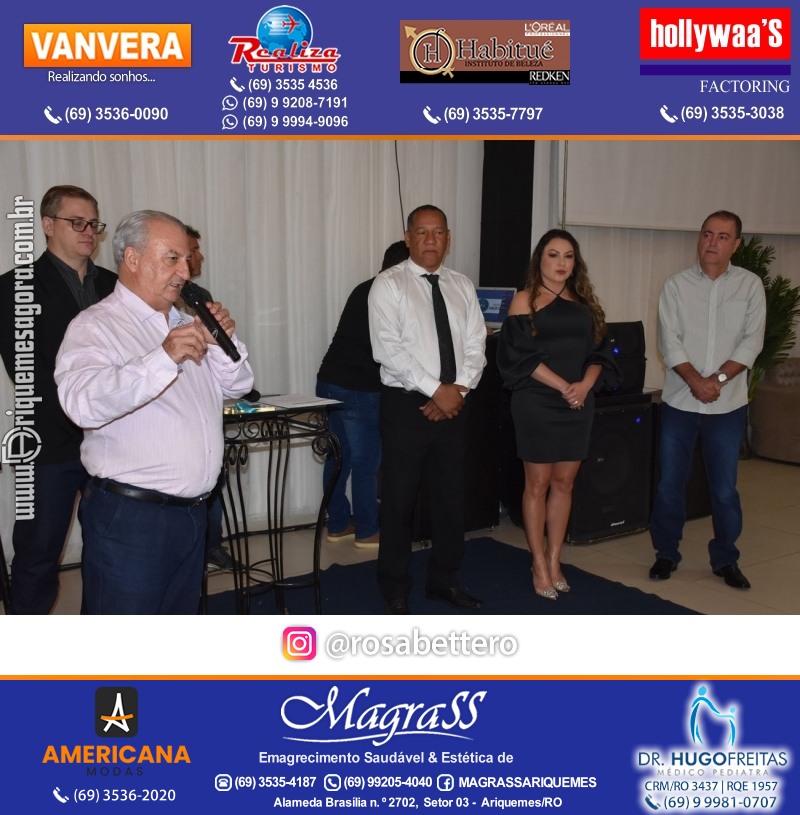 Jantar de Celebração e Encerramento do Hospital Carlos Chagas em Ariquemes