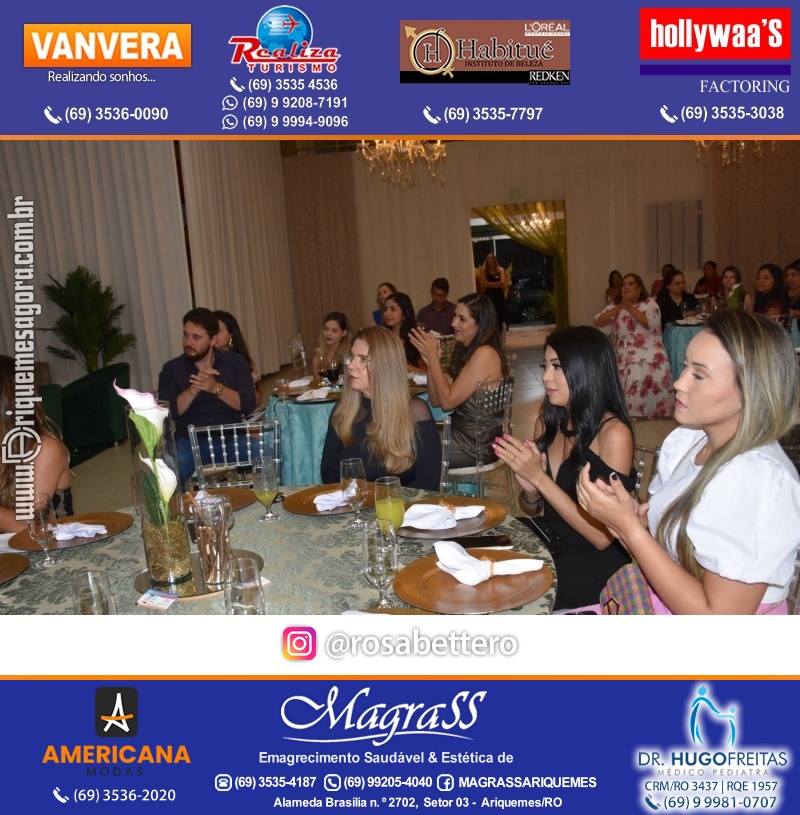 Jantar de Celebração e Encerramento do Hospital Carlos Chagas em Ariquemes