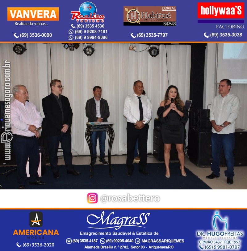 Jantar de Celebração e Encerramento do Hospital Carlos Chagas em Ariquemes