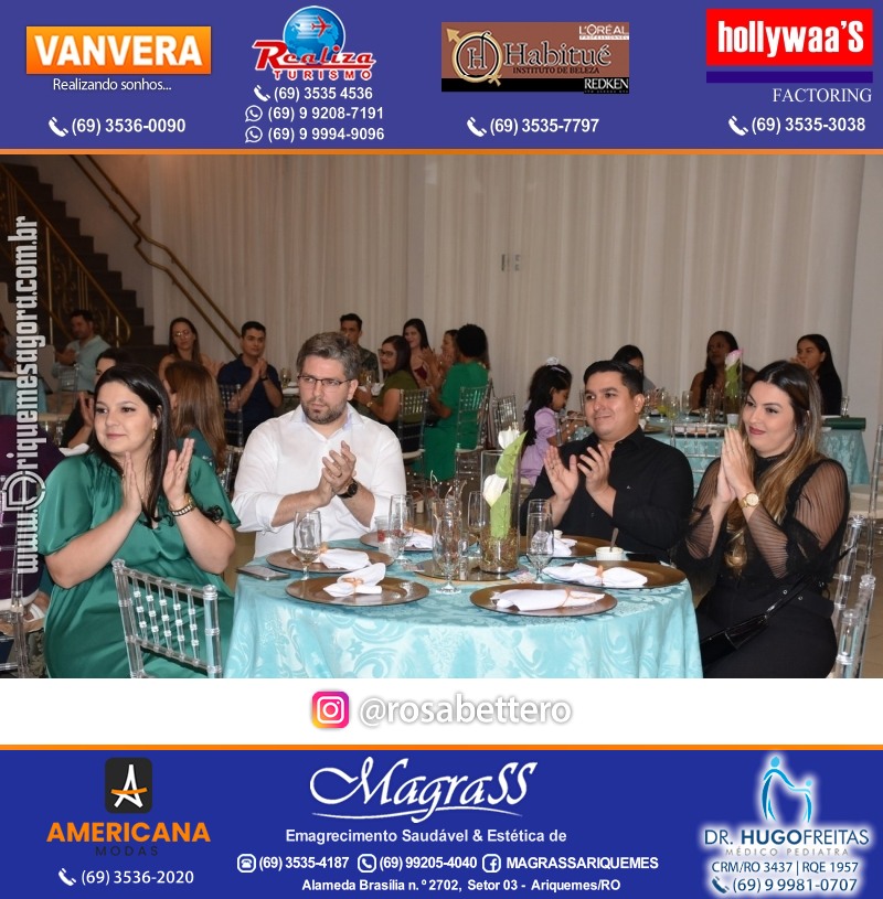 Jantar de Celebração e Encerramento do Hospital Carlos Chagas em Ariquemes