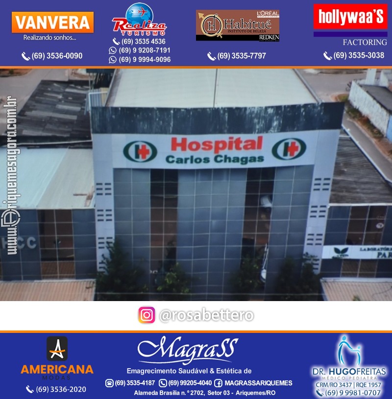 Jantar de Celebração e Encerramento do Hospital Carlos Chagas em Ariquemes