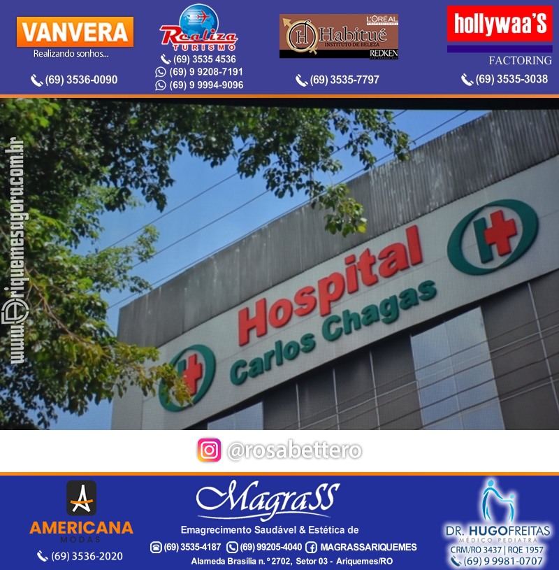 Jantar de Celebração e Encerramento do Hospital Carlos Chagas em Ariquemes