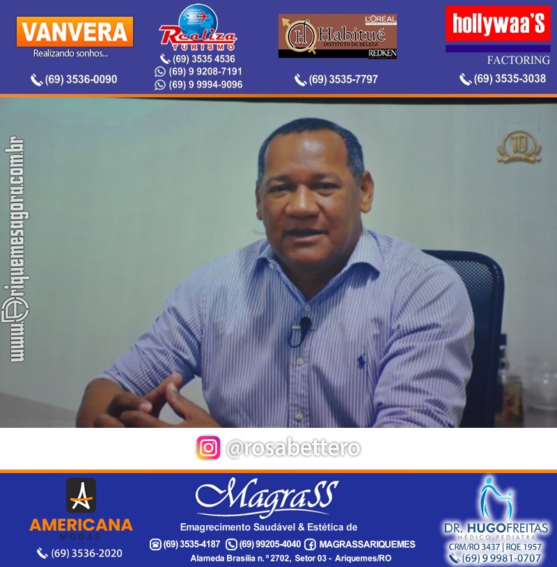 Jantar de Celebração e Encerramento do Hospital Carlos Chagas em Ariquemes