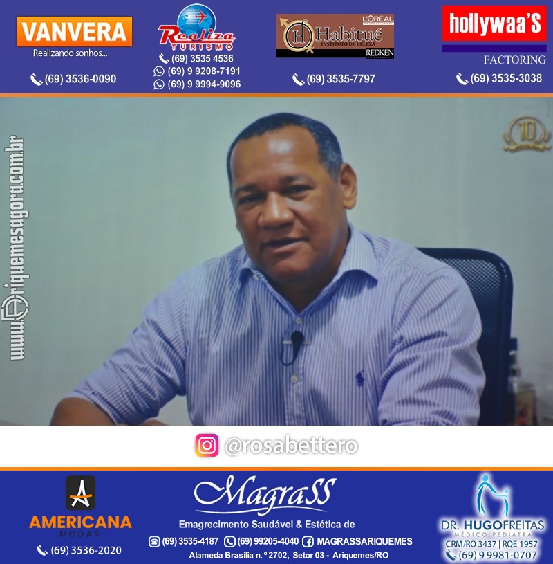 Jantar de Celebração e Encerramento do Hospital Carlos Chagas em Ariquemes