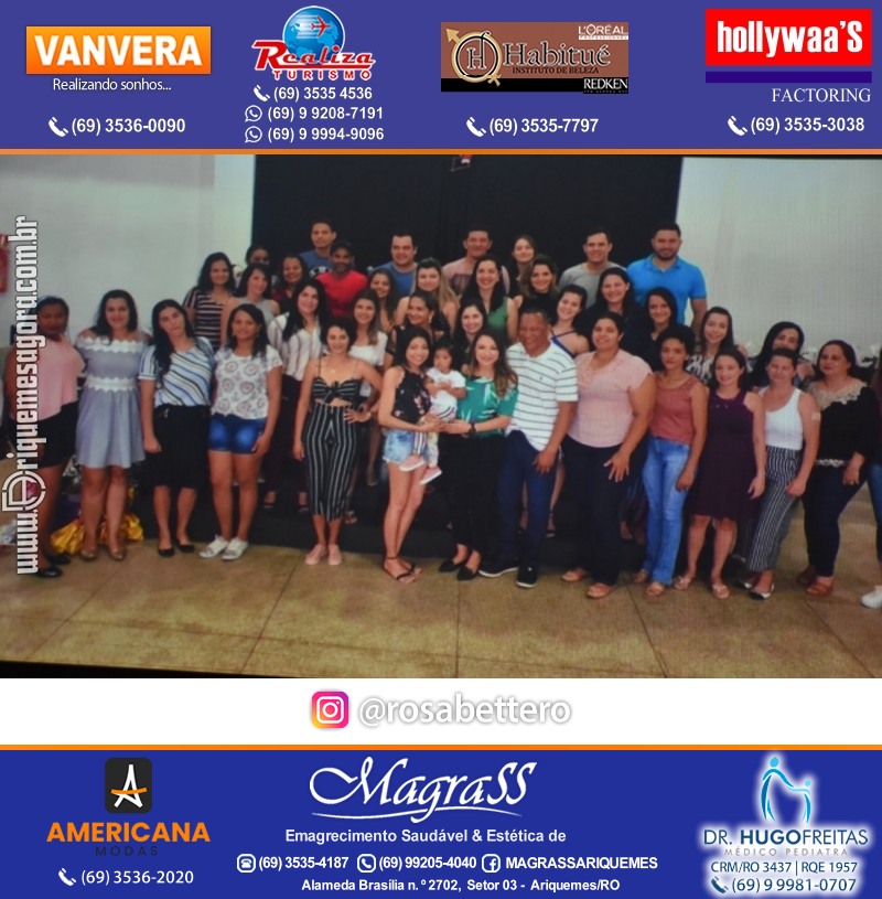 Jantar de Celebração e Encerramento do Hospital Carlos Chagas em Ariquemes