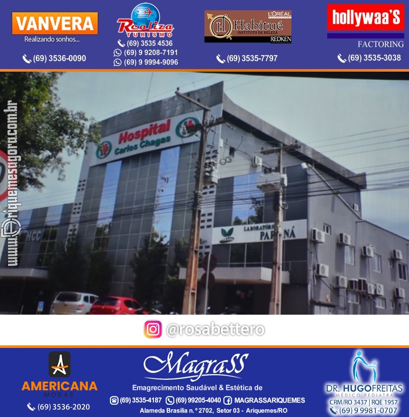 Jantar de Celebração e Encerramento do Hospital Carlos Chagas em Ariquemes
