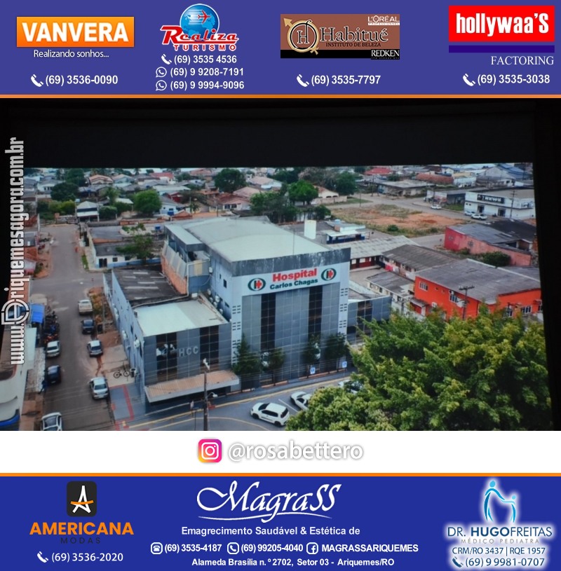 Jantar de Celebração e Encerramento do Hospital Carlos Chagas em Ariquemes