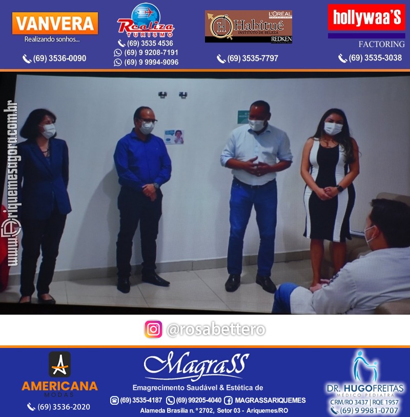 Jantar de Celebração e Encerramento do Hospital Carlos Chagas em Ariquemes