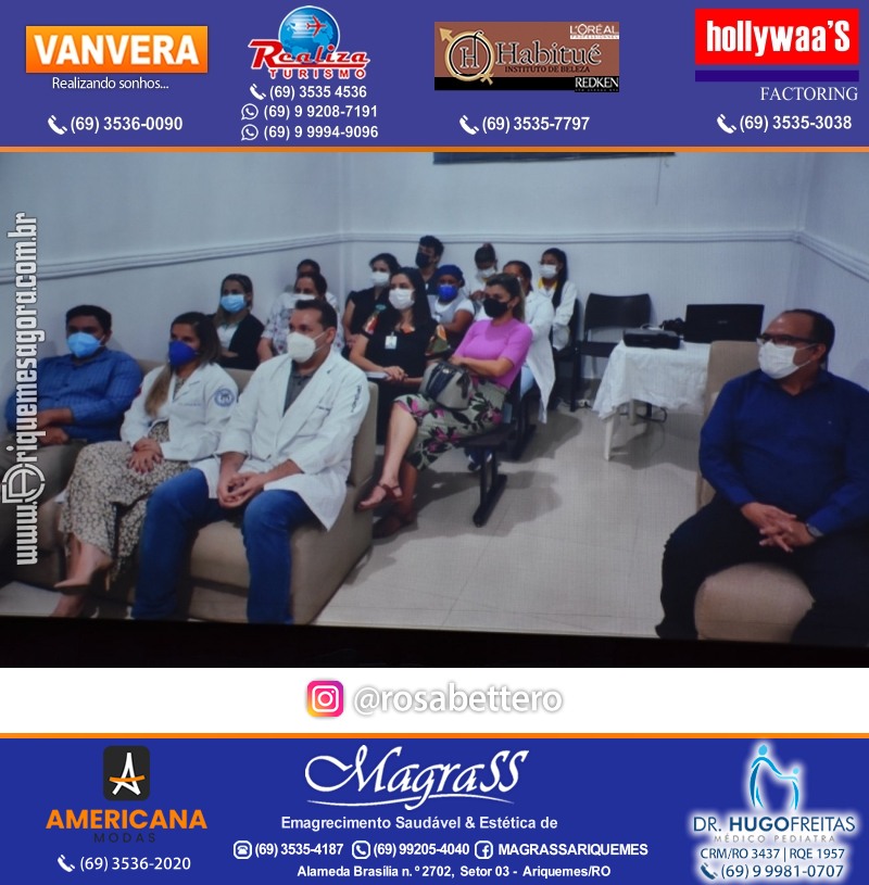 Jantar de Celebração e Encerramento do Hospital Carlos Chagas em Ariquemes
