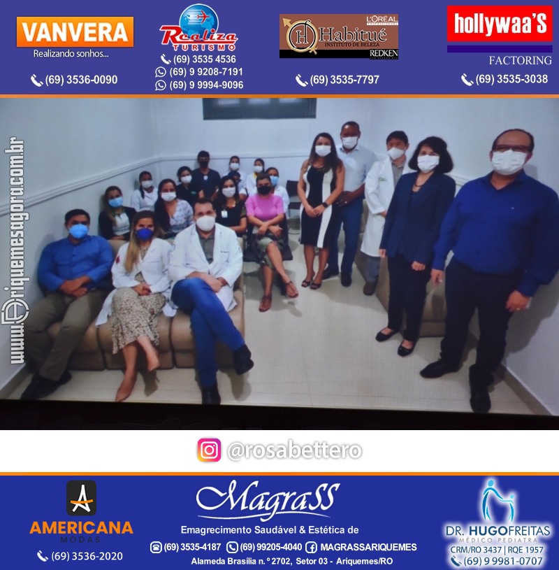 Jantar de Celebração e Encerramento do Hospital Carlos Chagas em Ariquemes