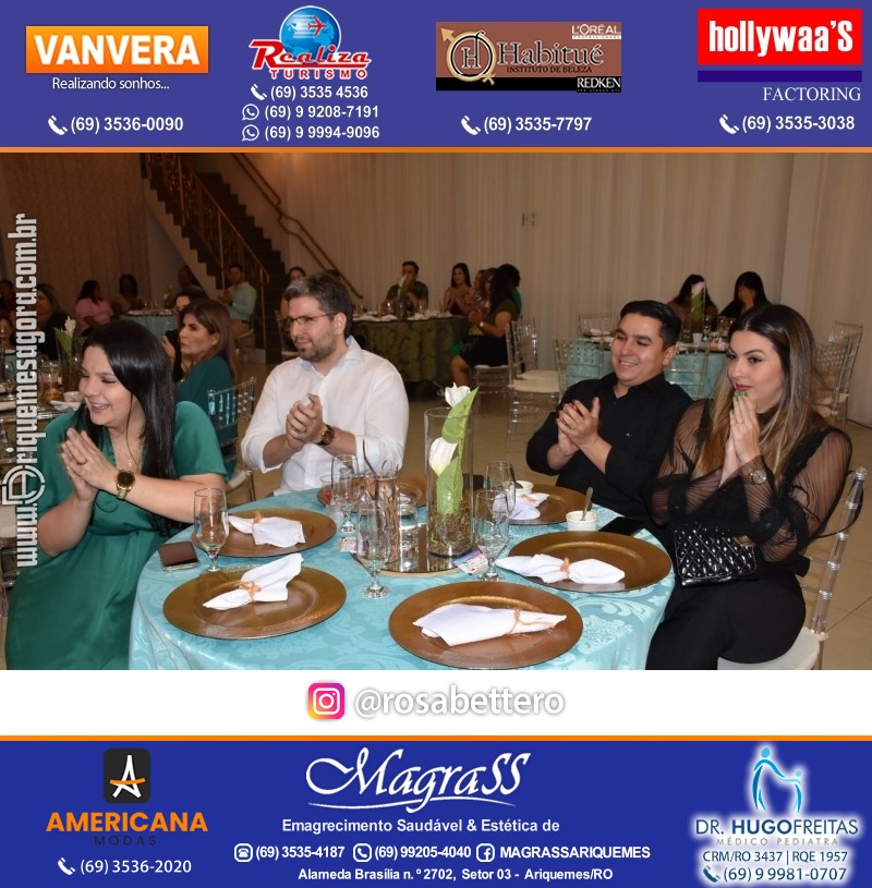 Jantar de Celebração e Encerramento do Hospital Carlos Chagas em Ariquemes