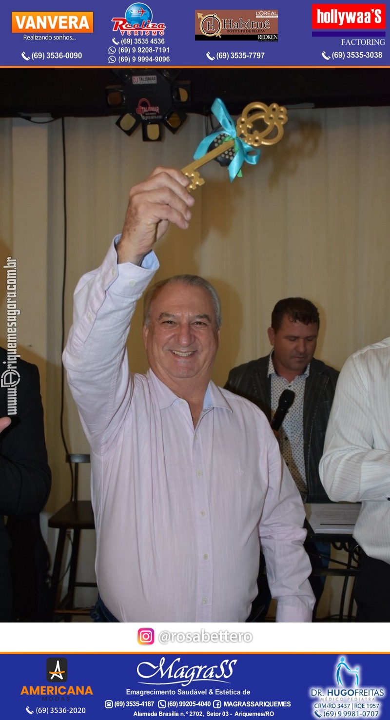 Jantar de Celebração e Encerramento do Hospital Carlos Chagas em Ariquemes