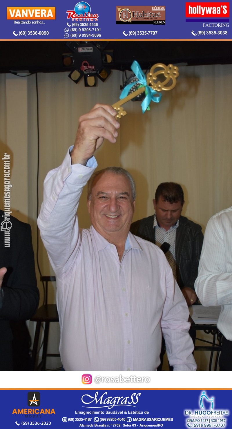 Jantar de Celebração e Encerramento do Hospital Carlos Chagas em Ariquemes