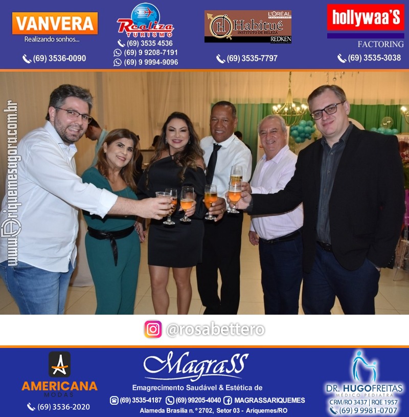 Jantar de Celebração e Encerramento do Hospital Carlos Chagas em Ariquemes