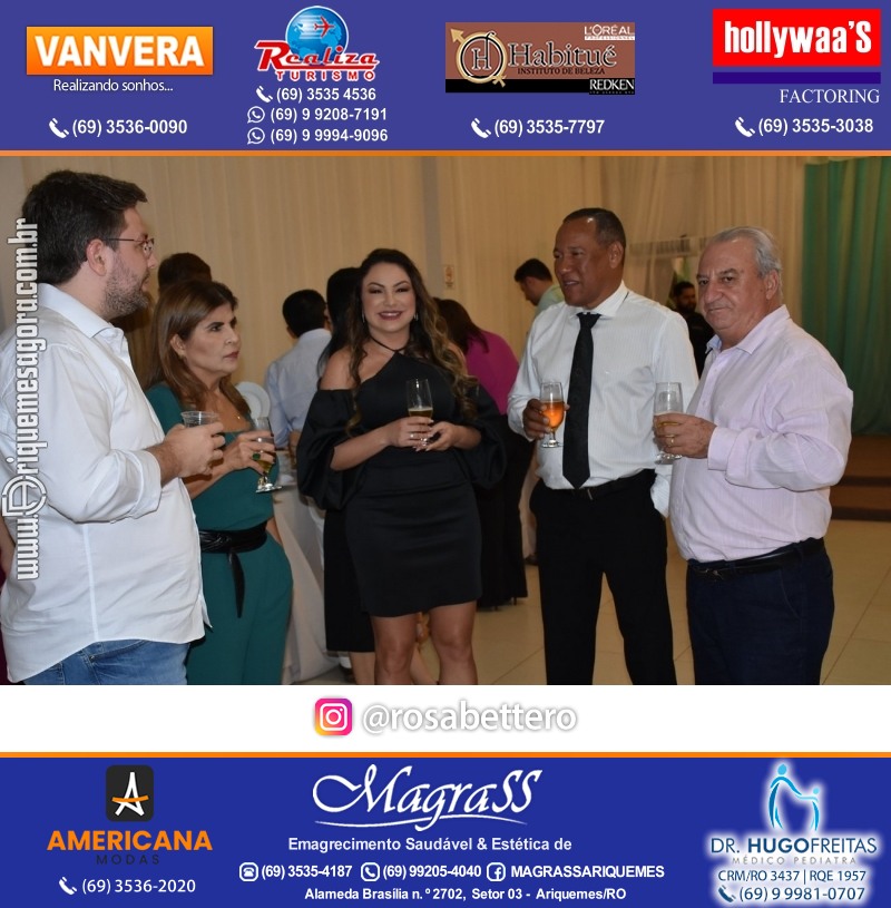 Jantar de Celebração e Encerramento do Hospital Carlos Chagas em Ariquemes