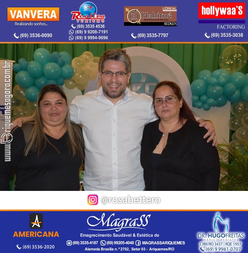 Jantar de Celebração e Encerramento do Hospital Carlos Chagas em Ariquemes