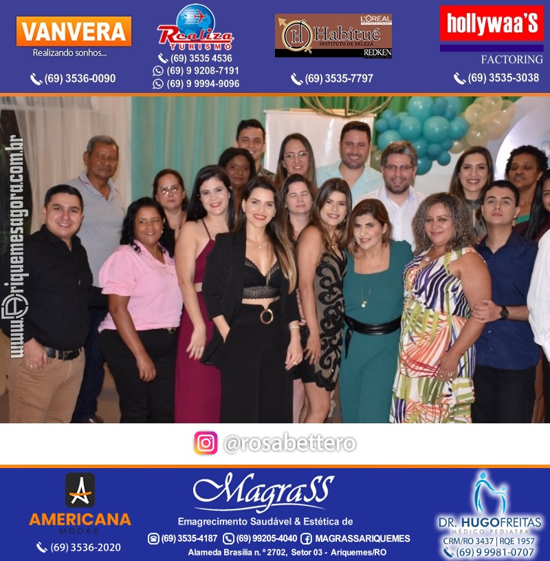 Jantar de Celebração e Encerramento do Hospital Carlos Chagas em Ariquemes