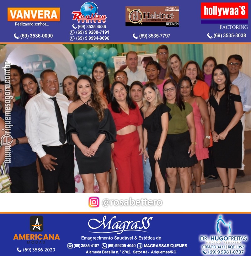 Jantar de Celebração e Encerramento do Hospital Carlos Chagas em Ariquemes