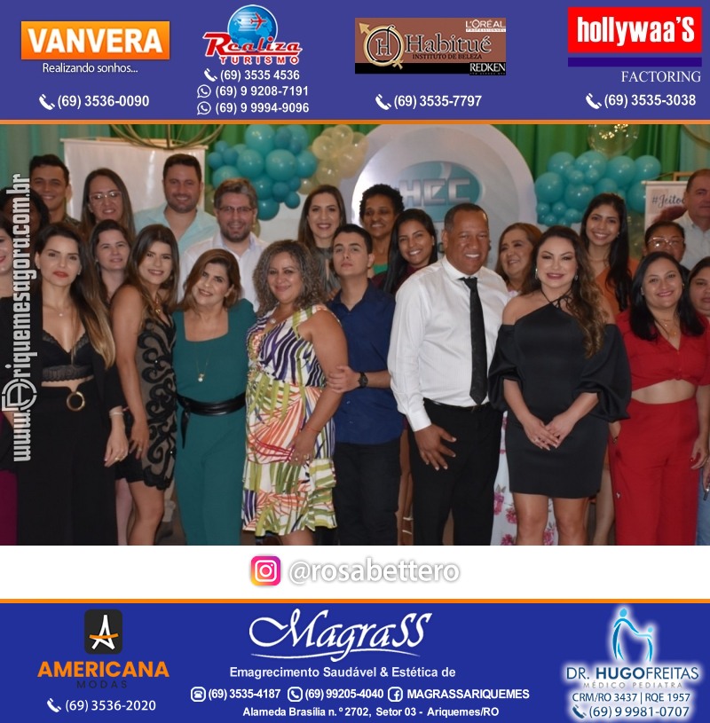 Jantar de Celebração e Encerramento do Hospital Carlos Chagas em Ariquemes