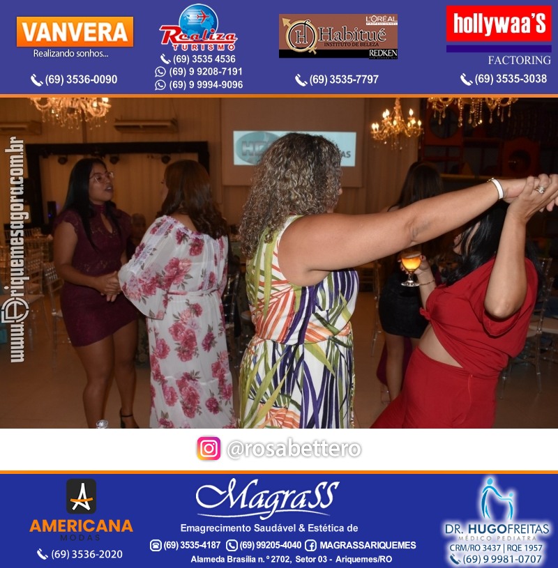Jantar de Celebração e Encerramento do Hospital Carlos Chagas em Ariquemes