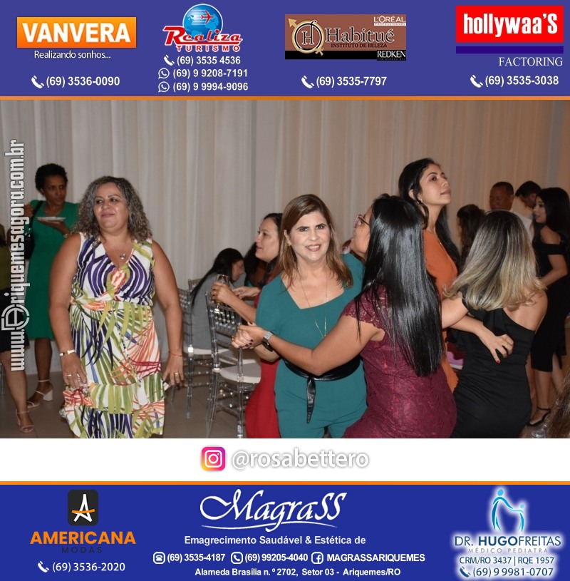 Jantar de Celebração e Encerramento do Hospital Carlos Chagas em Ariquemes