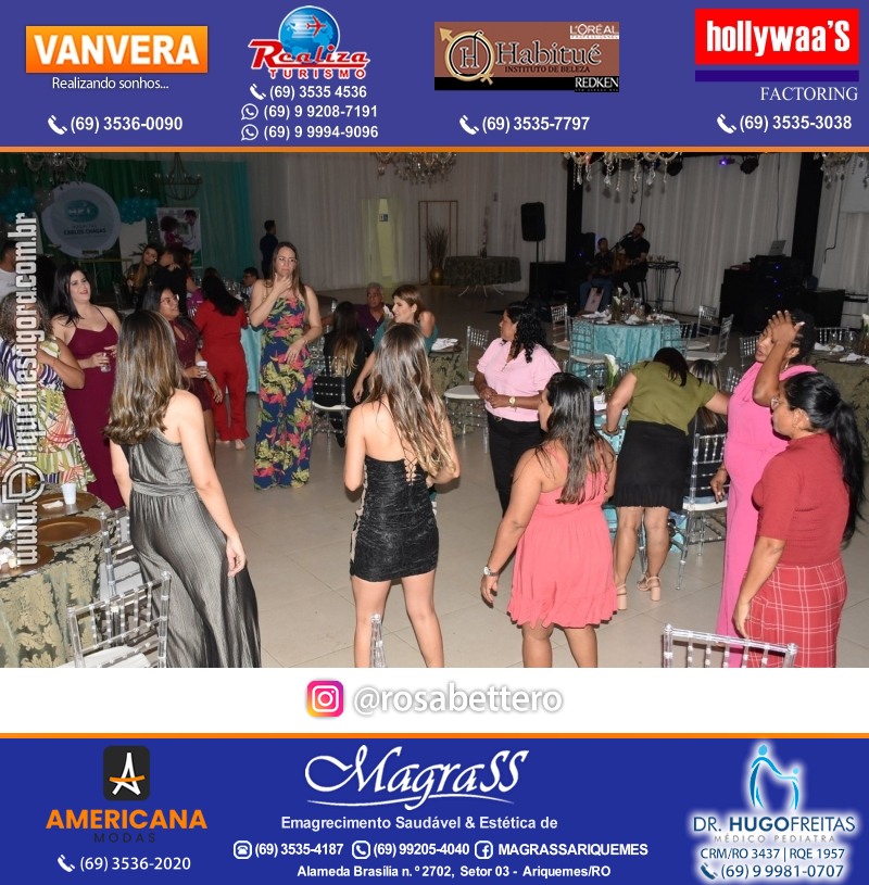 Jantar de Celebração e Encerramento do Hospital Carlos Chagas em Ariquemes
