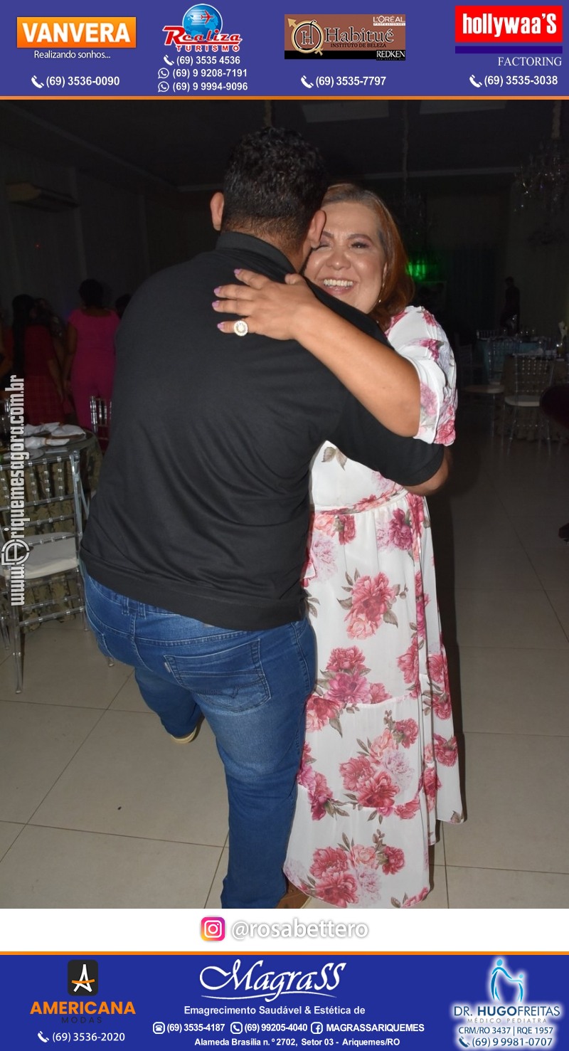 Jantar de Celebração e Encerramento do Hospital Carlos Chagas em Ariquemes