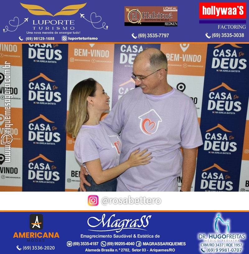 Inteligência Financeira para Casais na Nova Igreja Batista Casa de Deus em Ariquemes