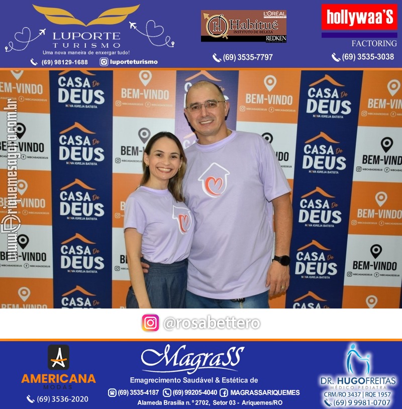 Inteligência Financeira para Casais na Nova Igreja Batista Casa de Deus em Ariquemes