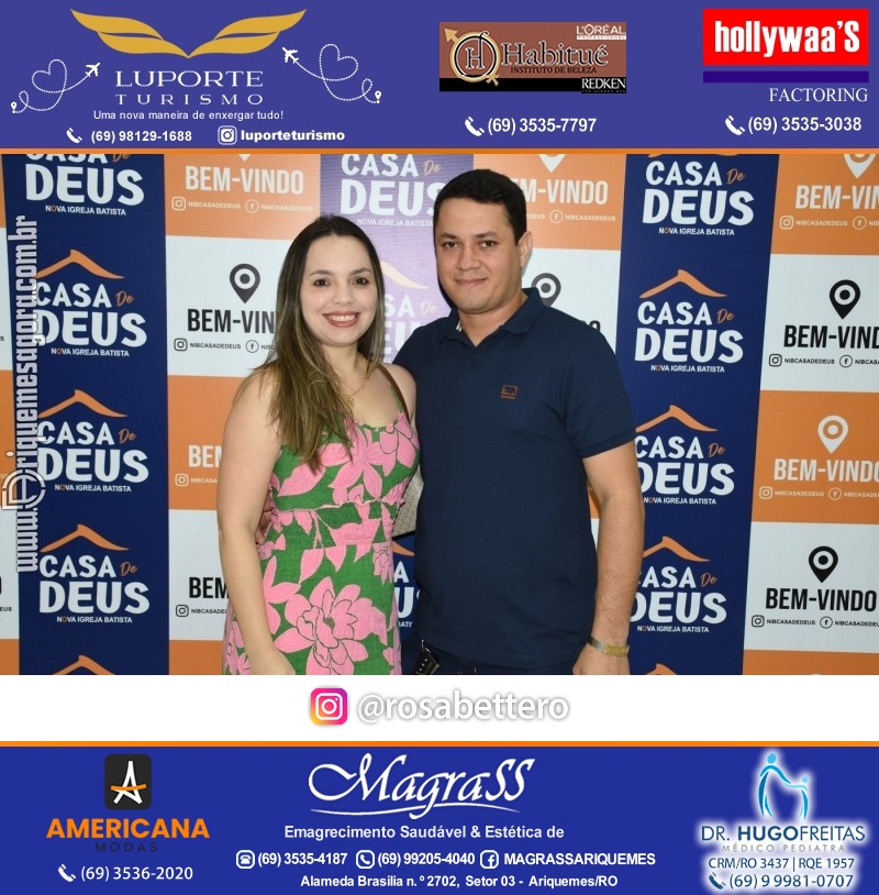 Inteligência Financeira para Casais na Nova Igreja Batista Casa de Deus em Ariquemes