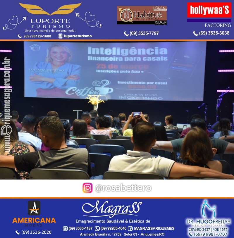 Inteligência Financeira para Casais na Nova Igreja Batista Casa de Deus em Ariquemes