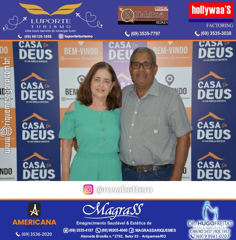 Inteligência Financeira para Casais na Nova Igreja Batista Casa de Deus em Ariquemes