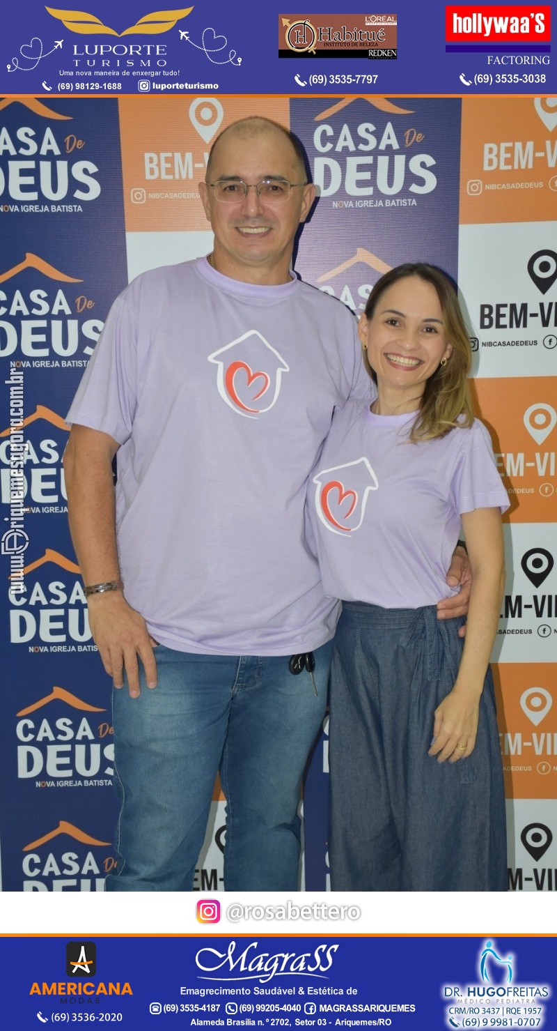 Inteligência Financeira para Casais na Nova Igreja Batista Casa de Deus em Ariquemes