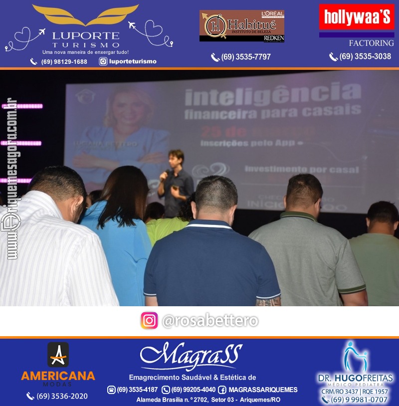 Inteligência Financeira para Casais na Nova Igreja Batista Casa de Deus em Ariquemes