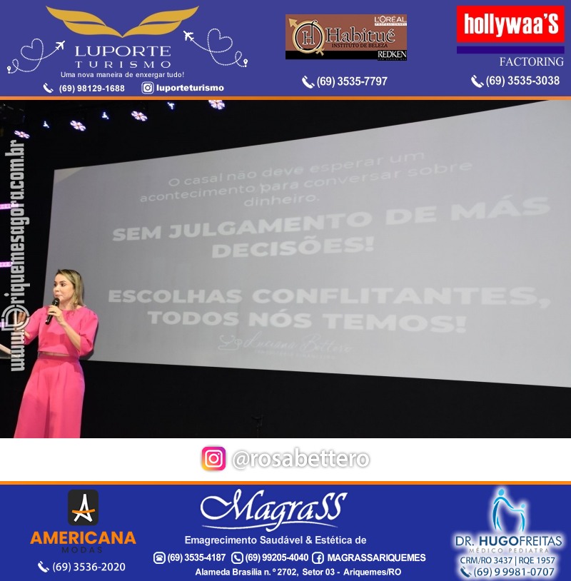 Inteligência Financeira para Casais na Nova Igreja Batista Casa de Deus em Ariquemes