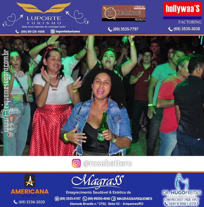 2ª Edição NOITE DO FLASHBACK em Ariquemes no Amazon Music Hall