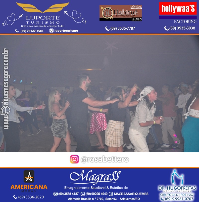 2ª Edição NOITE DO FLASHBACK em Ariquemes no Amazon Music Hall