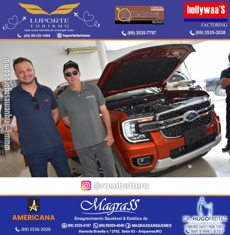 FORD MEGA VEÍCULOS ARIQUEMES - Rondônia - Lançamento da NOVA RANGER V6 – FORD RANGER 2024