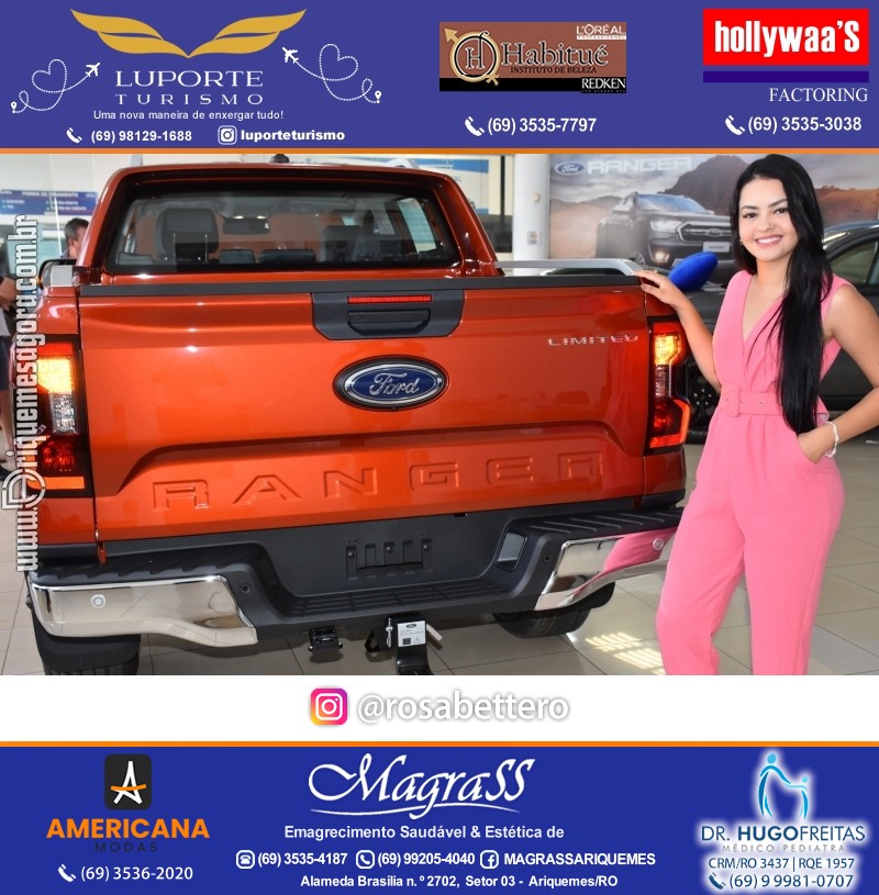 FORD MEGA VEÍCULOS ARIQUEMES - Rondônia - Lançamento da NOVA RANGER V6 – FORD RANGER 2024