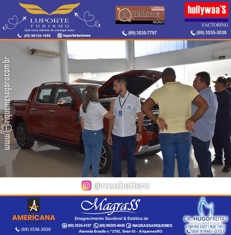FORD MEGA VEÍCULOS ARIQUEMES - Rondônia - Lançamento da NOVA RANGER V6 – FORD RANGER 2024