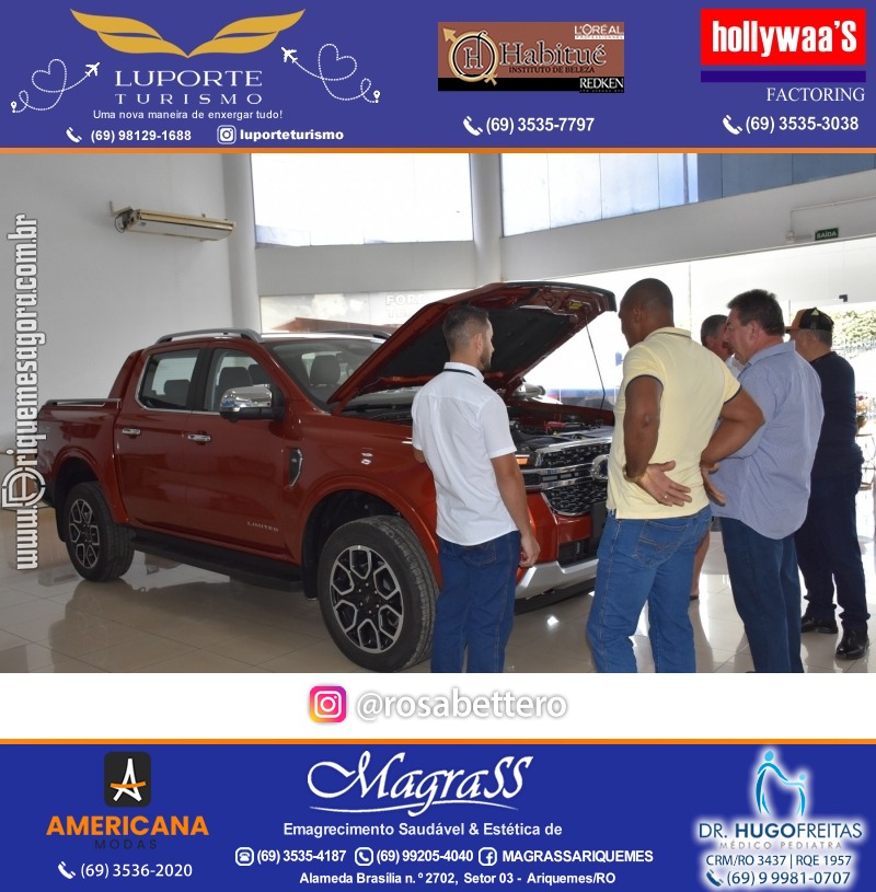 FORD MEGA VEÍCULOS ARIQUEMES - Rondônia - Lançamento da NOVA RANGER V6 – FORD RANGER 2024