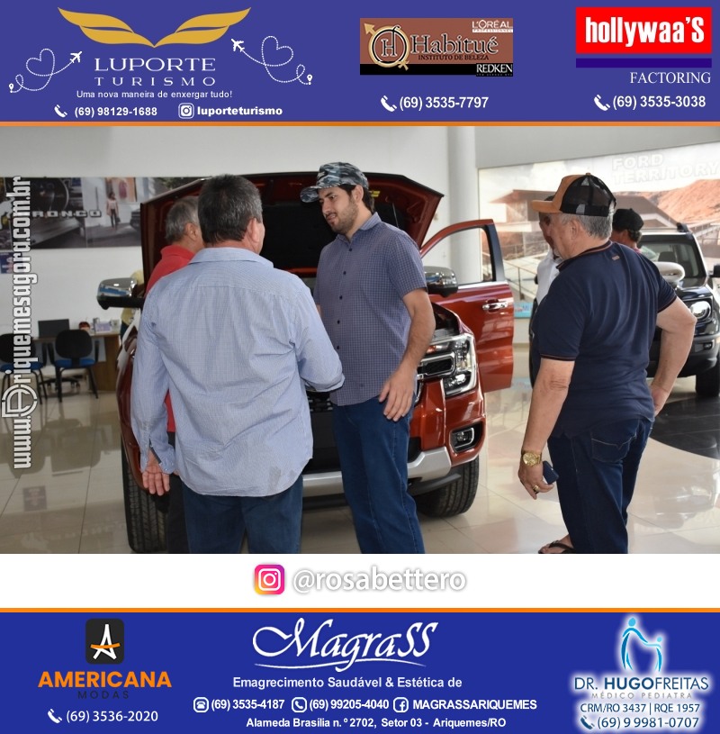 FORD MEGA VEÍCULOS ARIQUEMES - Rondônia - Lançamento da NOVA RANGER V6 – FORD RANGER 2024
