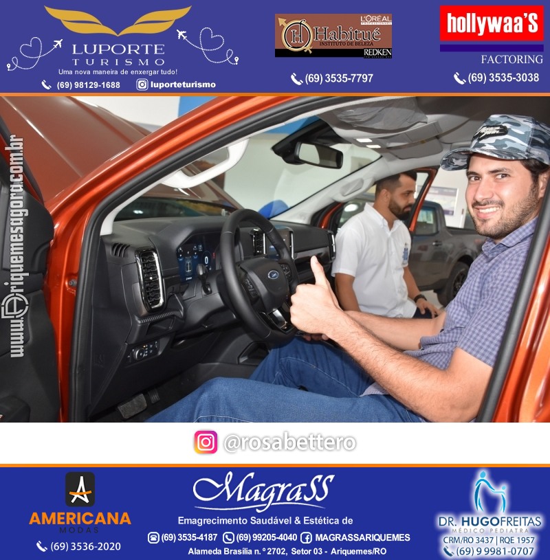 FORD MEGA VEÍCULOS ARIQUEMES - Rondônia - Lançamento da NOVA RANGER V6 – FORD RANGER 2024
