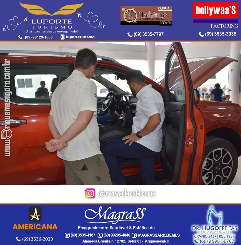 FORD MEGA VEÍCULOS ARIQUEMES - Rondônia - Lançamento da NOVA RANGER V6 – FORD RANGER 2024