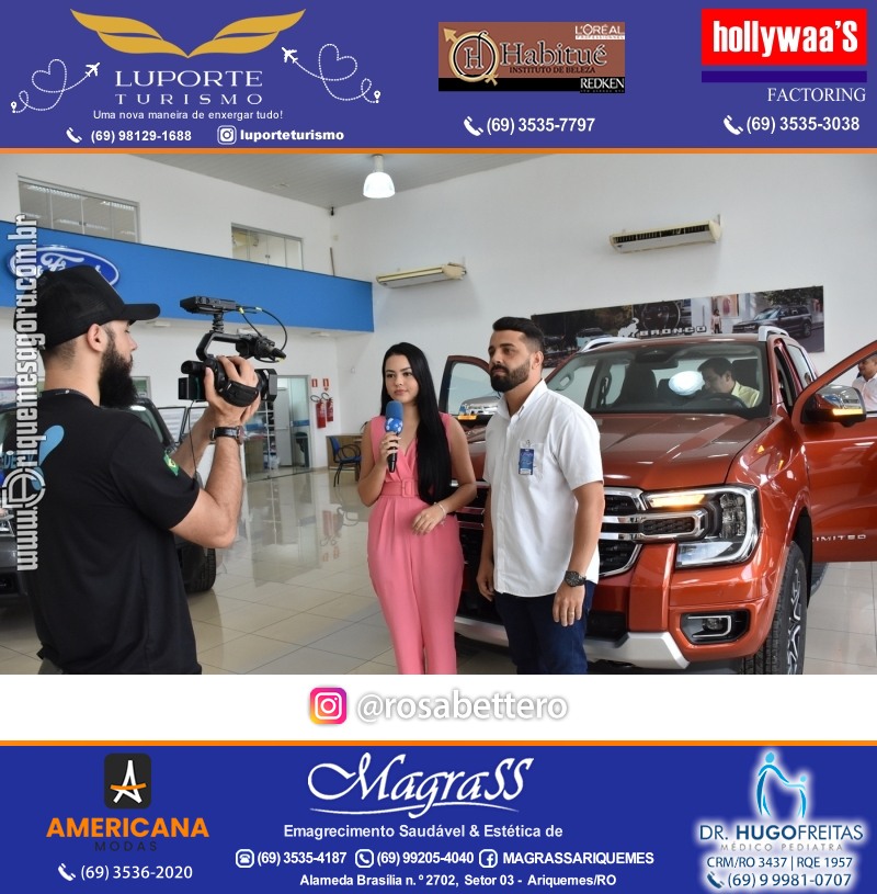 FORD MEGA VEÍCULOS ARIQUEMES - Rondônia - Lançamento da NOVA RANGER V6 – FORD RANGER 2024