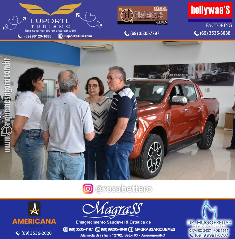 FORD MEGA VEÍCULOS ARIQUEMES - Rondônia - Lançamento da NOVA RANGER V6 – FORD RANGER 2024